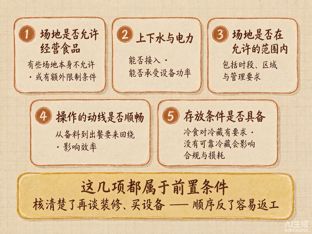 选方式前的五项前置条件核对